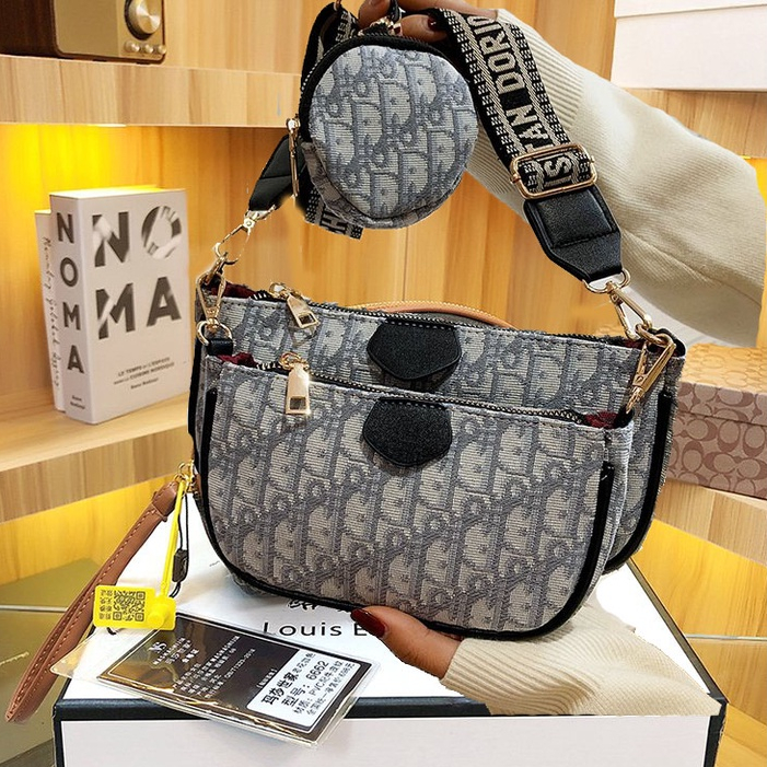 ( 2PC 1KG ) GTBI998881024  New Arrival 2023 !!!  Tas Selempang  Tas Wanita Import  Premium Terbaru