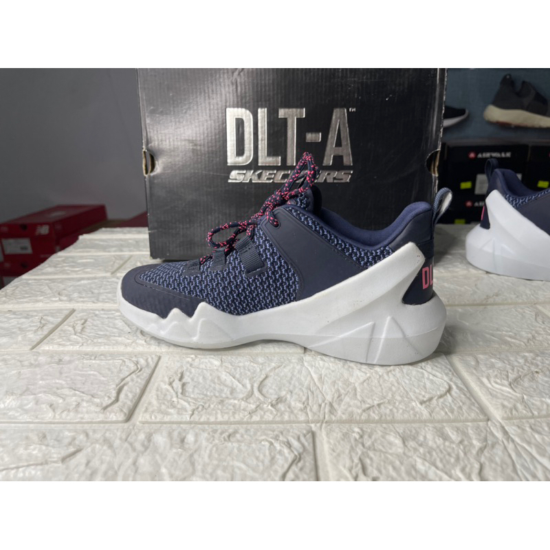 Sepatu Skechers DLT-A 80642L/NVCL Size 35 Insole 22Cm