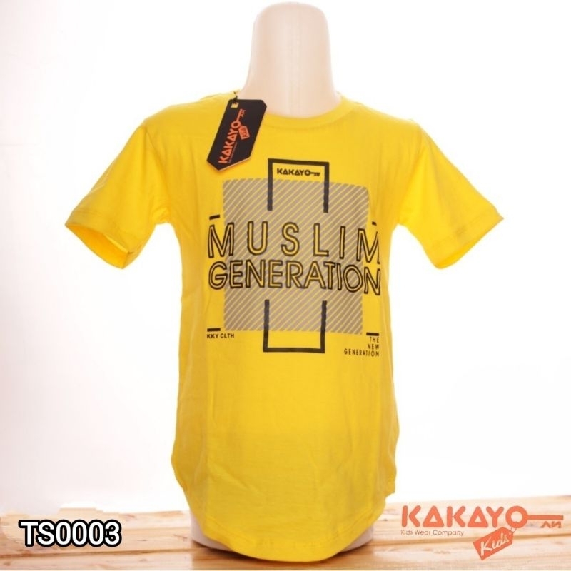 Kakayo Kids/Tshirt /Kaos Anak/Anime/Atasan/Baju/Premium/Unisex/Catton soft