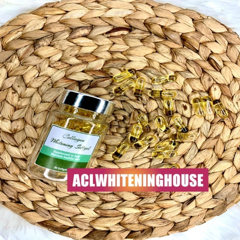 Collagen Whitening Softgel | Pemutih Kulit Seluruh Badan