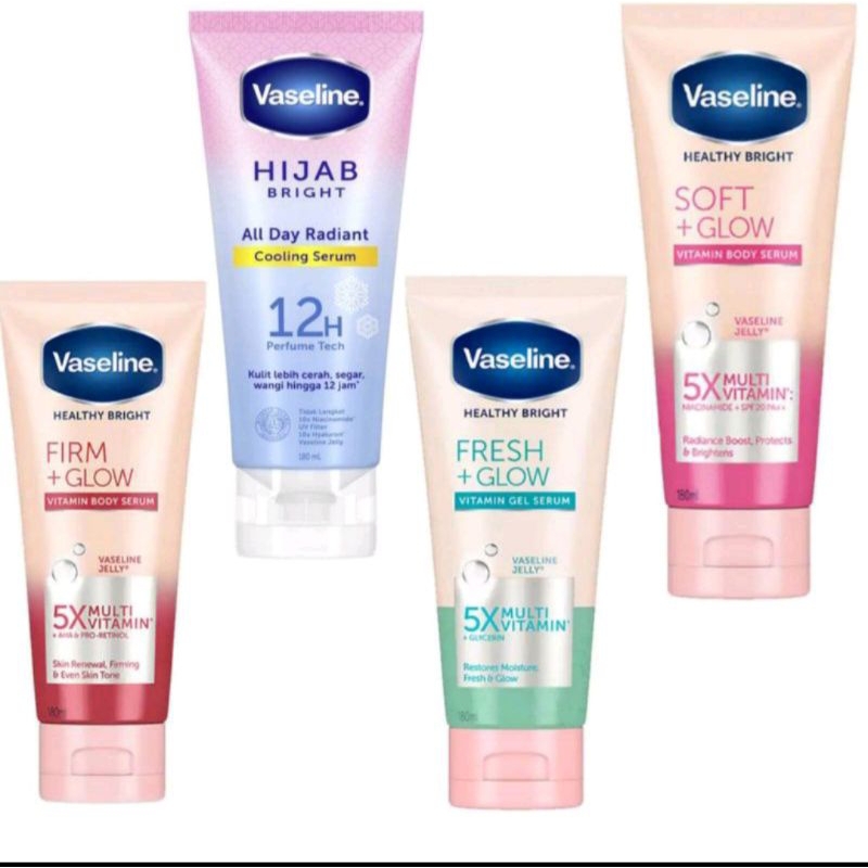 vaseline hijab Bright cooling Serum, Vaseline Serum 180