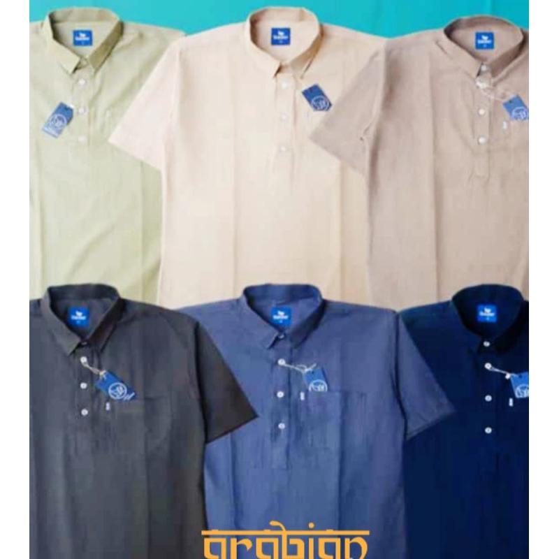 Kurta Koko Lengan Pendek | Baju Koko Kurta Yateer | Kurta Uhud Yateer