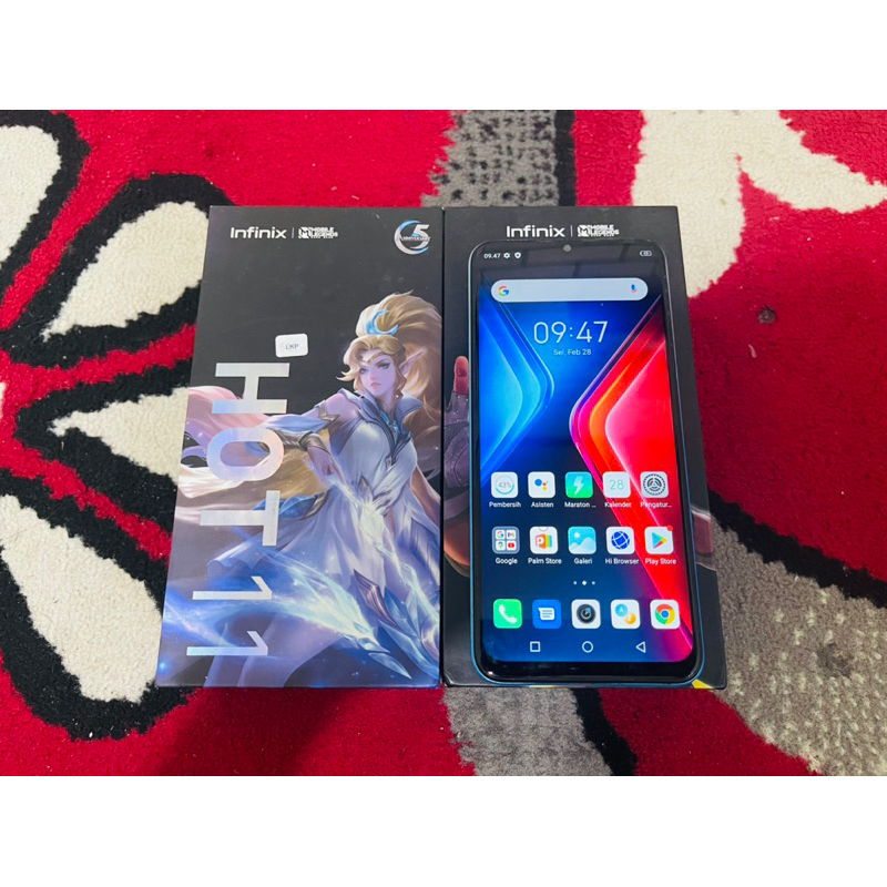 Infinix Hot 11 4/64 GB Second Murahh (Resmi & Bergaransi)