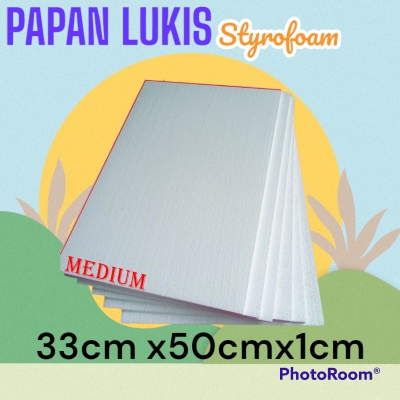

Promo Papan Styrofoam lukis/busah lukis/gabus/seterofoam