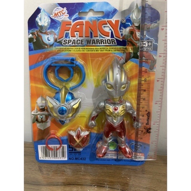 action figure  / minifigure / Ultraman / robot Ultraman orb Rosso blue