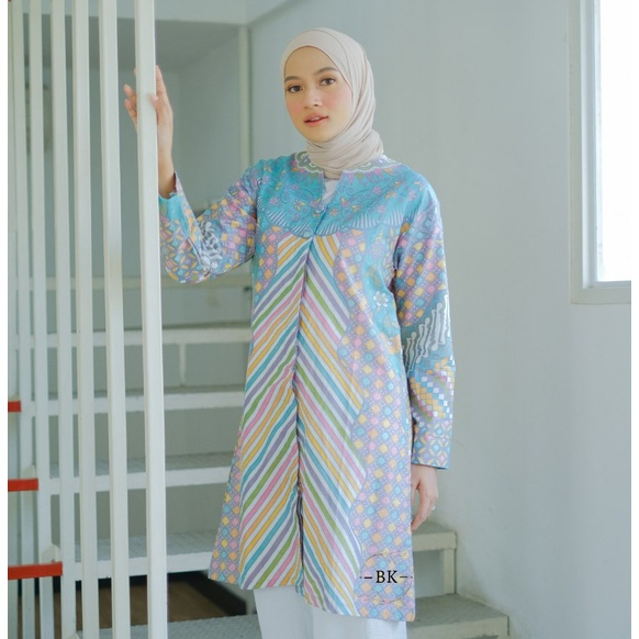 Batik Tunik Modern Wanita Premium | Batik Tunik Wanita Terbaru Kekinian | Batik Tunik jumbo | Batik 