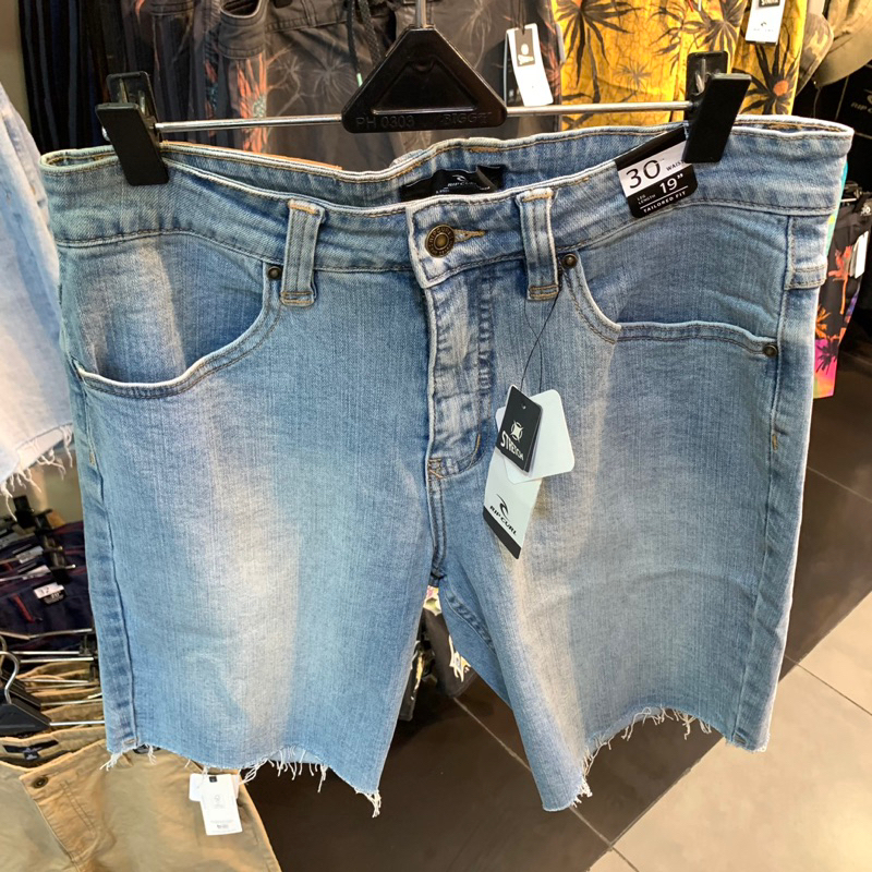 CELANA PENDEK PRIA RIPCURL ORIGINAL DENIM WALKSHORT