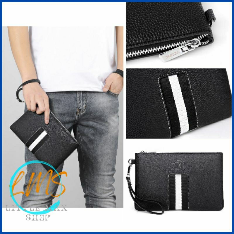 [Lms] Clutch Pria Wanita Handbag Impor Tas Tangan Clutch Distro Casual Terbaru