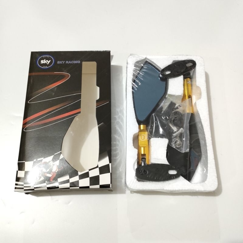 Spion tomox universal motor Bebek matic Fairing Cocok semua motor