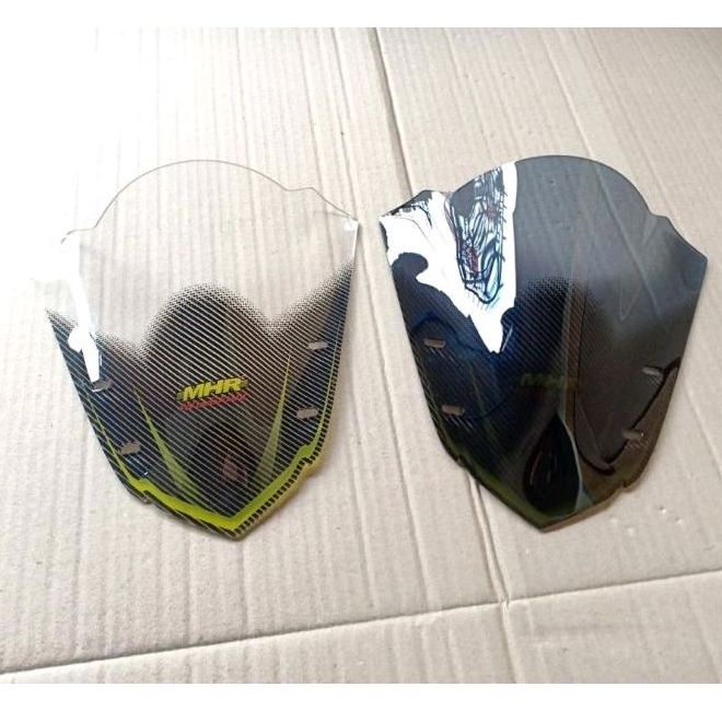 Visor Winsil Yamaha Aerox 155 Carbon MHR Windshield Aerox