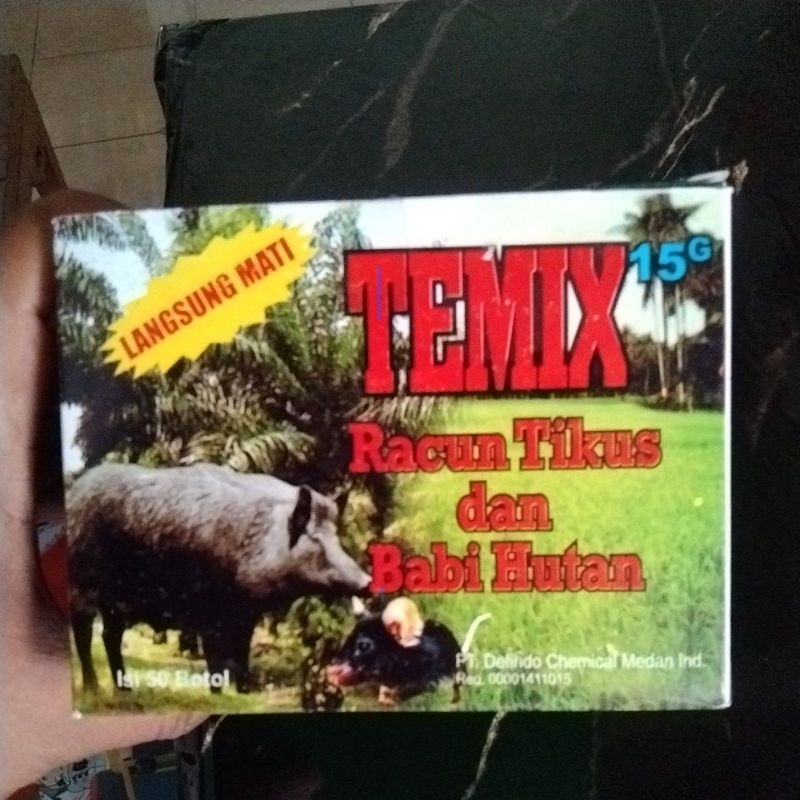 racun tikus TEMIK serbuk