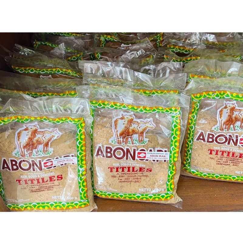 

ABON IKAN TITILIES 500G