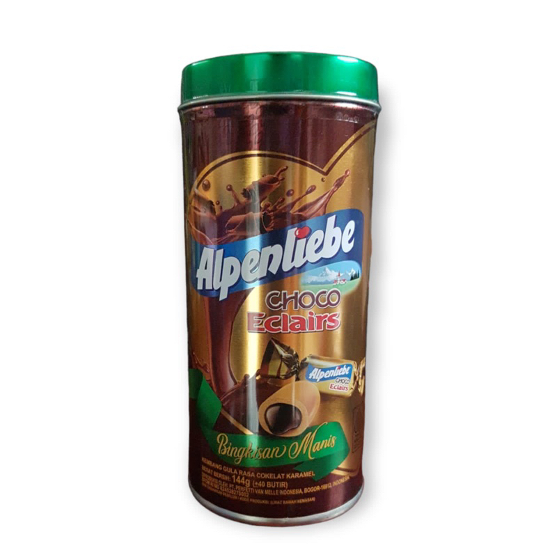 

PERMEN ALPENLIEBE CHOCO ECLAIRS TIN ISI 40 BUTIR