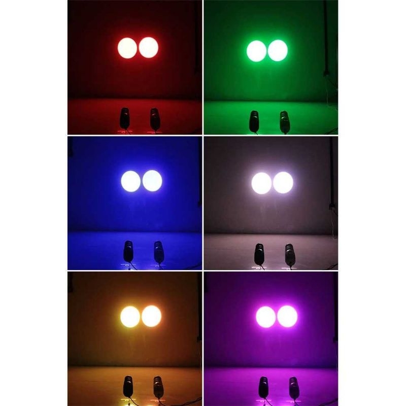 ALIEN Lampu Sorot LED RGB Spotlight EU Plug 220V 15W - 15RGBW