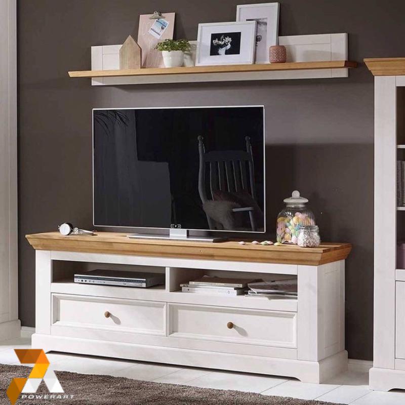 Meja TV Minimalis Modern Duco Putih Bufet Tv Minimalis Konsol TV Rak TV Lemari TV Kabinet TV
