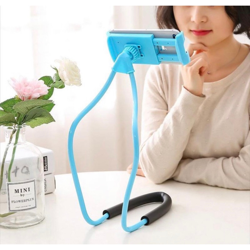 Lazyneck - Lazyneck holder Hp Leher - Lazyneck phone Holder- Penyangga Holder Hp - Phone Holder Leher