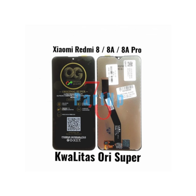 Lcd Touchscreen Fullset Kwalitas Ori Super Xiaomi Redmi 8 - 8A - 8A Pro- Hitam