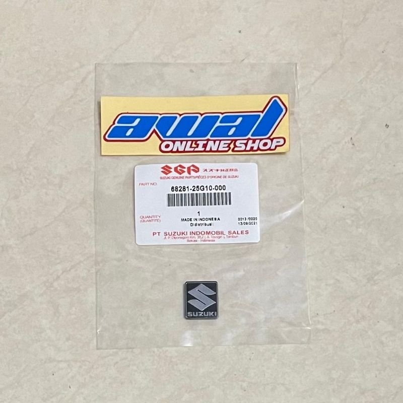 Emblem Logo S Cover Spidometer Atas Suzuki Satria Fu 150 Original SGP