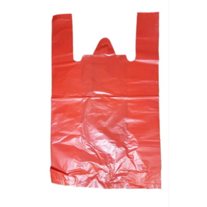 kantong kresek merah besar