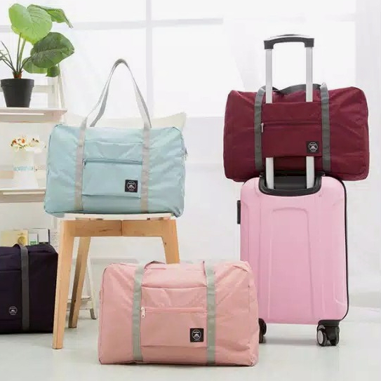 TAS TRAVEL BESAR LIPAT  Hand Carry Luggage Bag Anti Air/ TAS HAND CARRY / FOLDABLE TRAVEL BAG Waterproof Koper Organizer