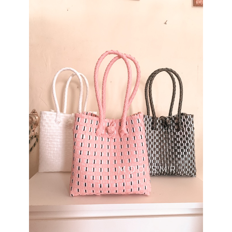 TAS ANYAMAN JALI PREMIUM HAMPERS BAG