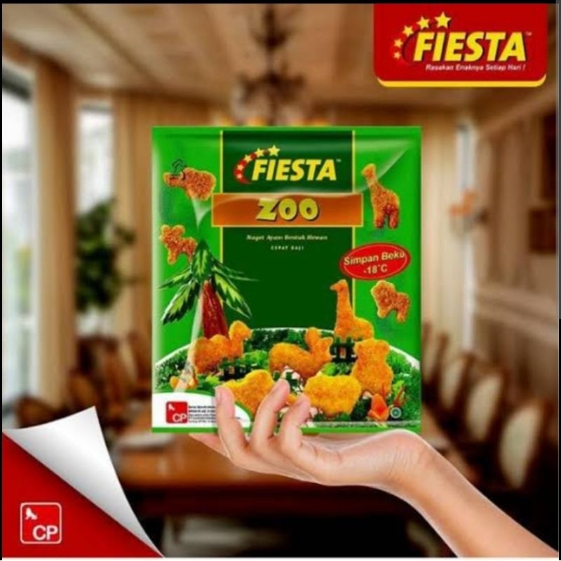 

Fiesta Nugget ZOO ( Bentuk Hewan) | Premium