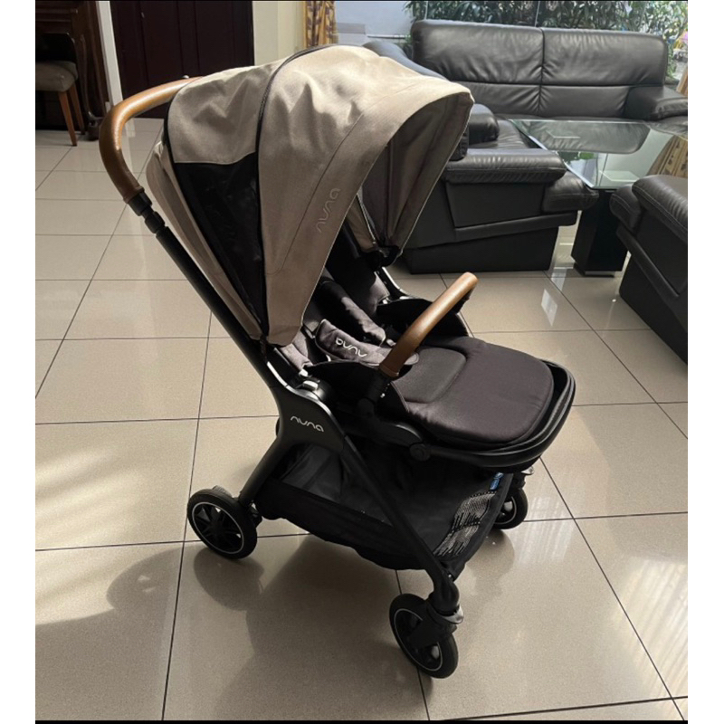 preloved stroller nuna triv (timber) 2021