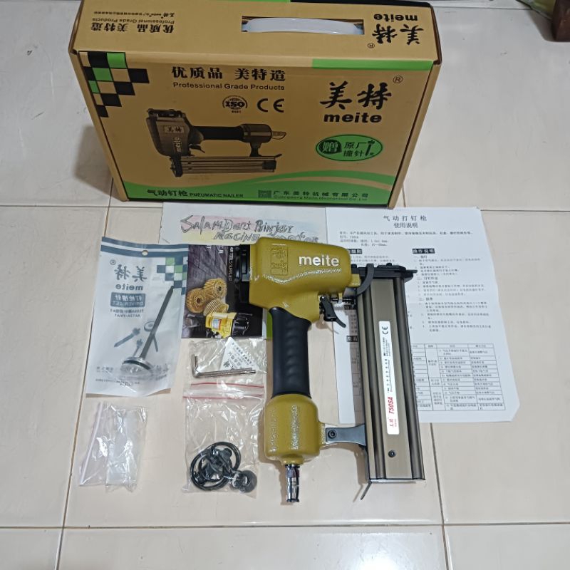 PNEUMATIC AIR NAILER MESIN PAKU TEMBAK ANGIN T50SA /STAPLER TEMBAK ANGIN T50SA