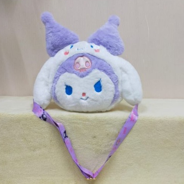 Tas Selempang Boneka Kuromi cat, monster 3 mata, pig, Tas rabbit/tas animal