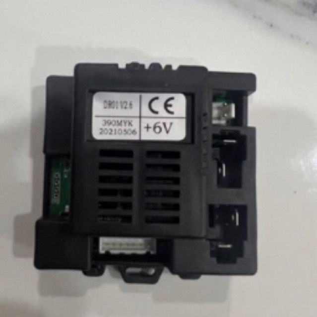 RECEIVER MODUL MOBIL AKI MAINAN ANAK DR01 V2.6 12 VOLT 6 VOLT MESIN REMOT PMB PLIKO EXOTIC JUNIOR JRX FORTUNER RIDE ON CAR DR 01 V26 6V 12V