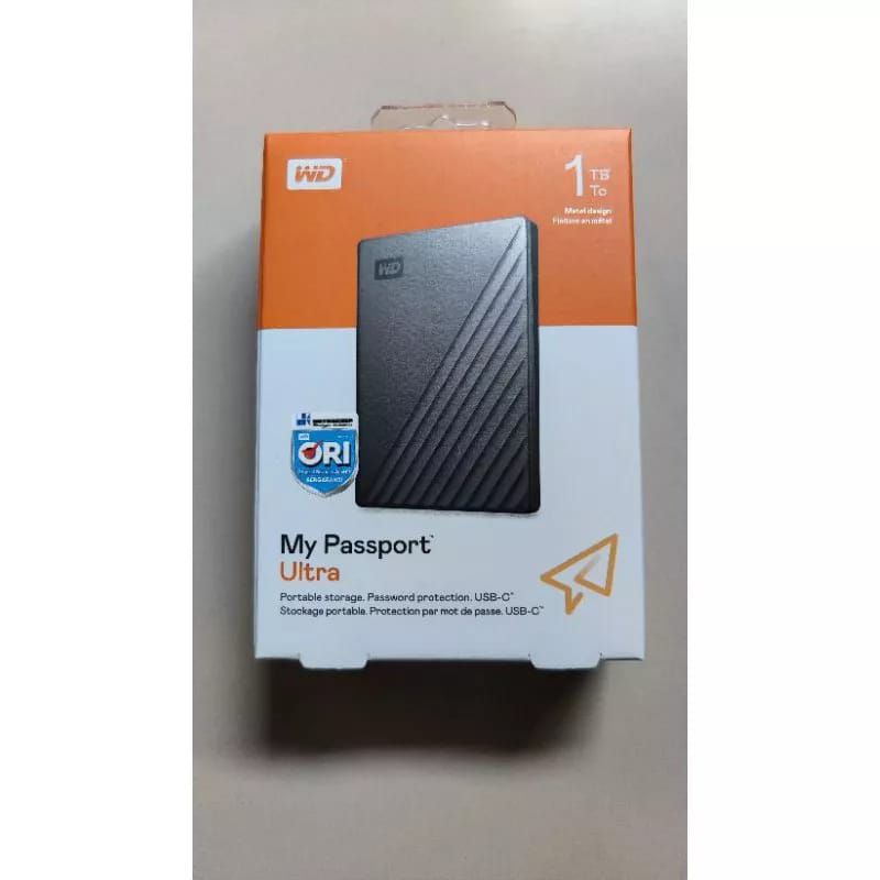 HDD EXTERNAL WD MY PASSPORT ULTRA 1TB