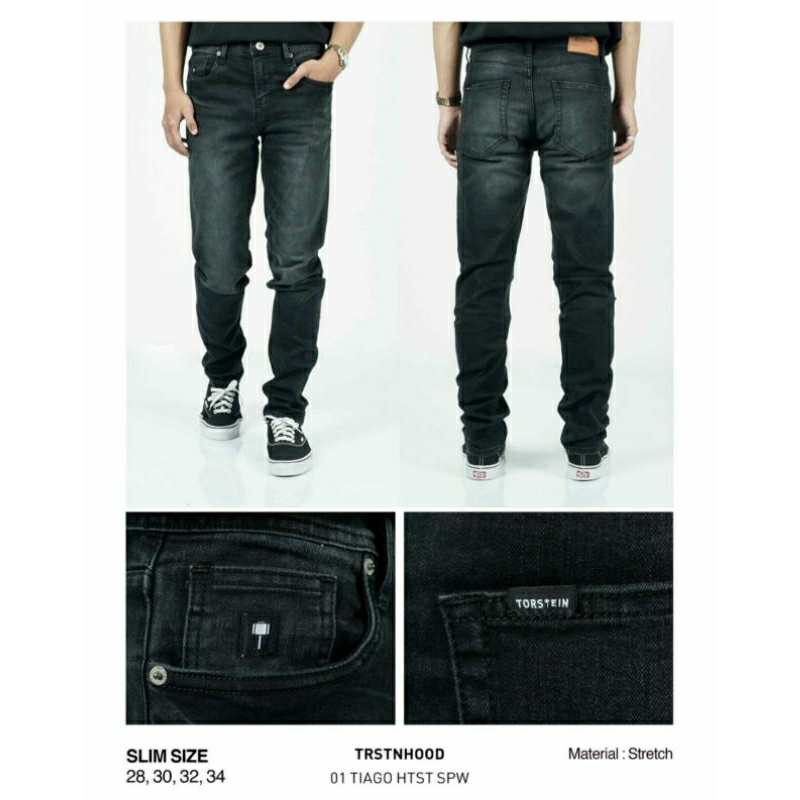 TORSTEIN DENIM LONG PANTS | CELANA JEANS PANJANG TORSTEIN " 01 TIAGO " ORIGINAL