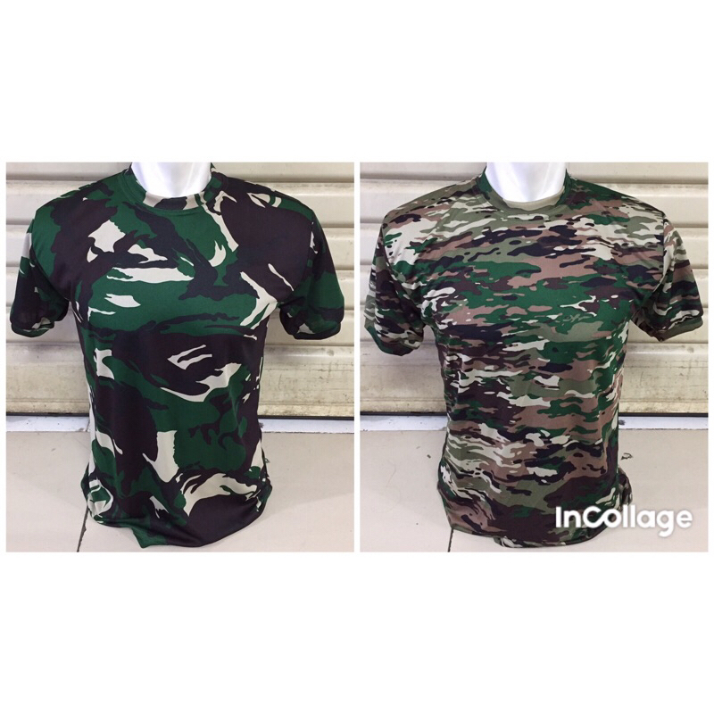 kaos loreng dryfit/kaos oblong loreng dryfit
