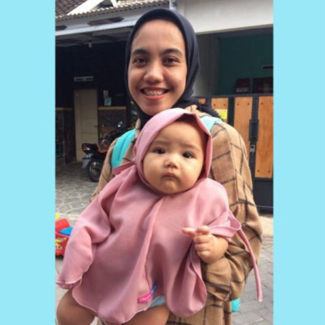 hijab anak jilbab anak hijab tali hijab instan baby hijab instan bayi perempuan hijab instan