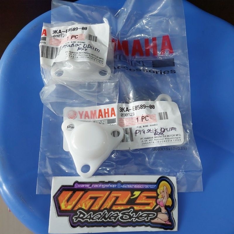 TUTUP SWITCH NETRAL PLASTIK DRUM RXK RX KING ORIGINAL YAMAHA 3KA-E8589-00