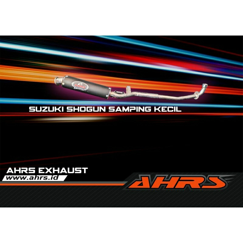 Knalpot shogun samping kecil ahrs