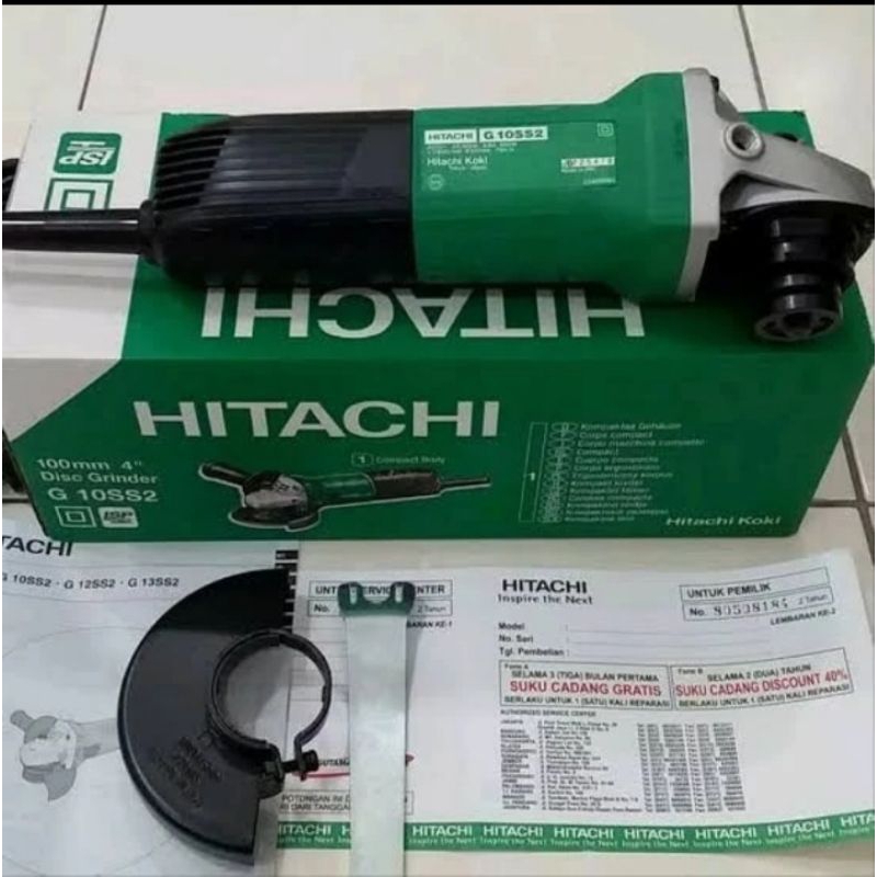 mesin grinda tangan HITACHI G10SS2