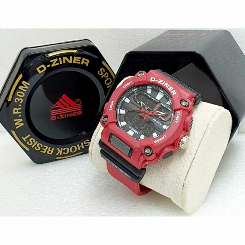 Jam Tangan Dziner 8299 Original Warna Kasual Favorit Kesukaan Pria Bisa COD