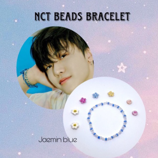 NCT DREAM JAEMIN BEADS BRACELET GELANG KPOP JAEMIN NCT DREAM