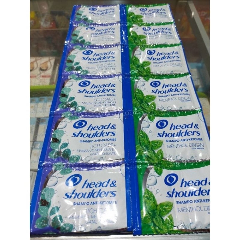 head &amp; shoulders shampo renteng (varian random)