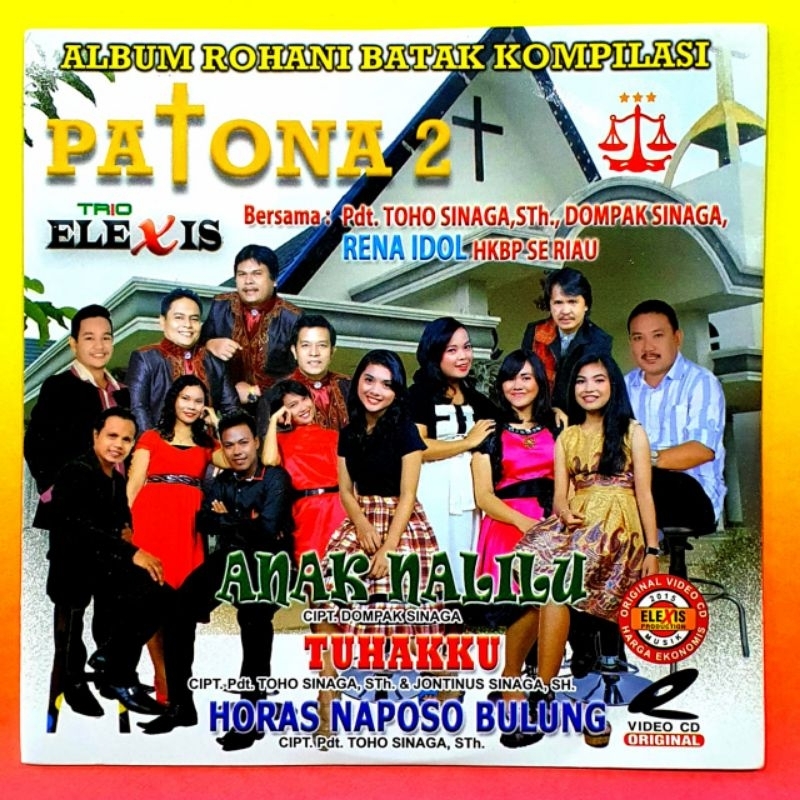 KASET ORIGINAL VCD LAGU ROHANI BATAK