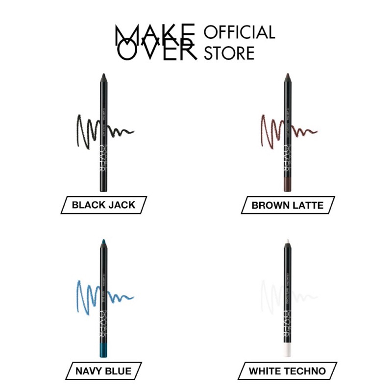 MAKE OVER Eye Liner Pencil 1,2 g - Eye Liner