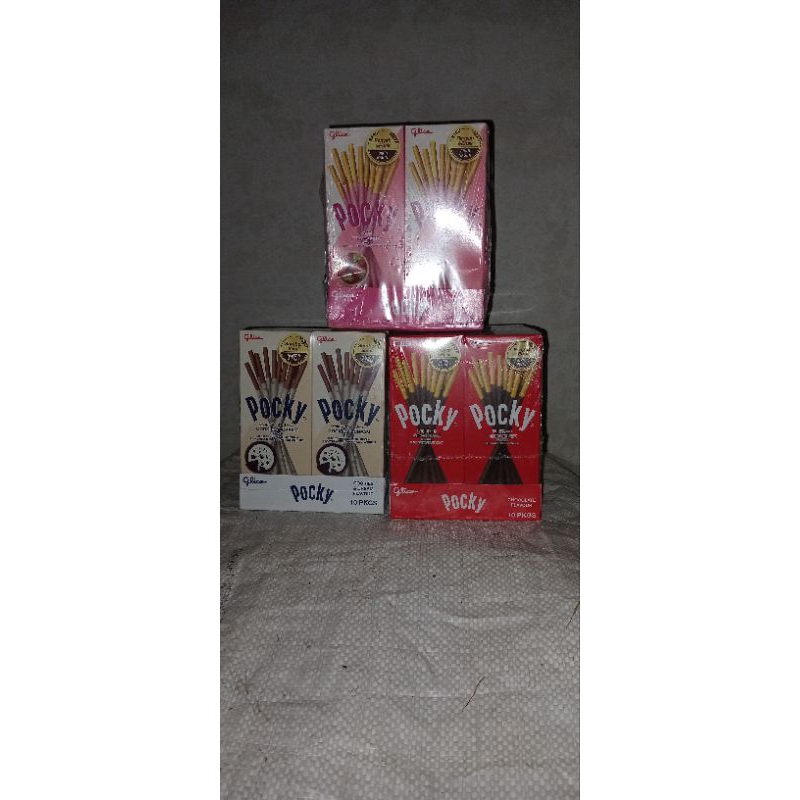 

pocky mini box 22g rasa strawberry 1slop isi 10pcs