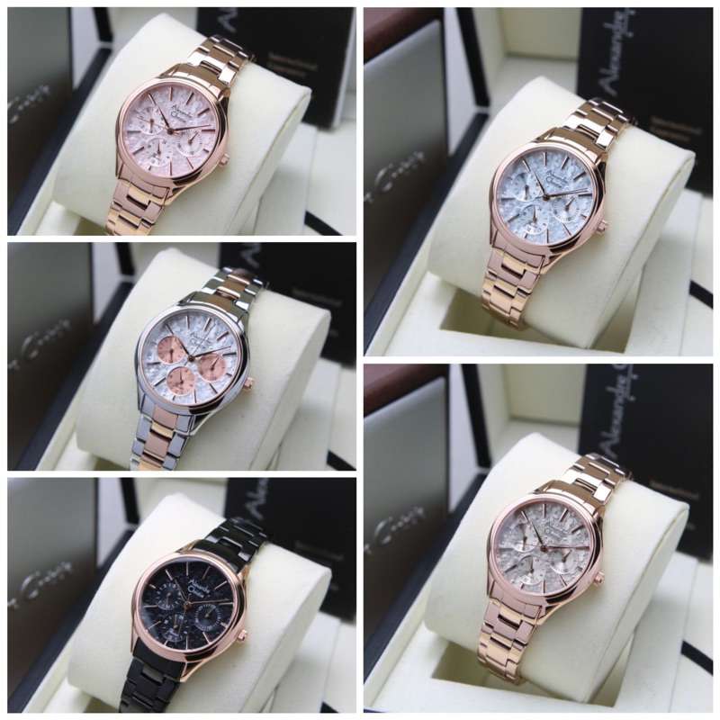 JAM TANGAN WANITA ALEXANDRE CHRISTIE 2A37