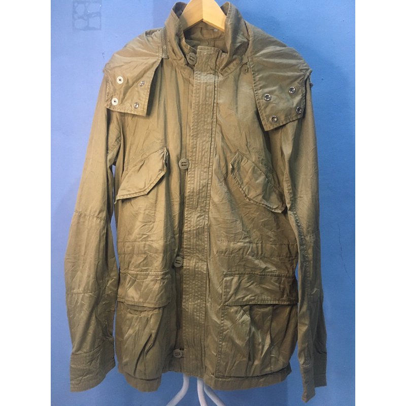 Jaket Parkha Hoodie Wanita Merk Diesel second