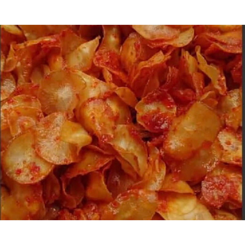 

SINGKONG PEDAS LENGKET 500gr (MERK BUNGA)