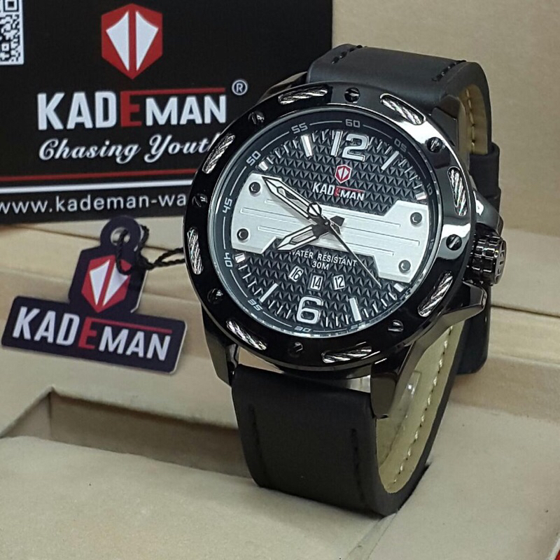 jam tangan pria sport kademan K9075 water resistand