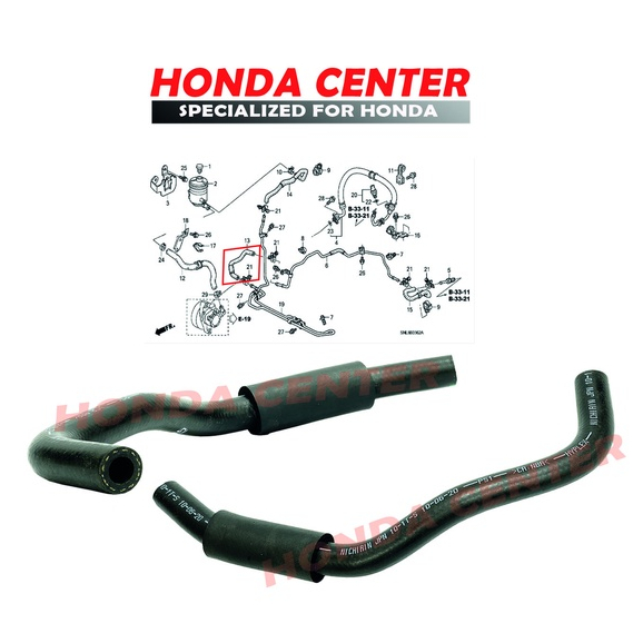 selang slang hose return balik honda civic fd 2006 2007 2008 2009 2010 2011 1800cc 53732-SNB