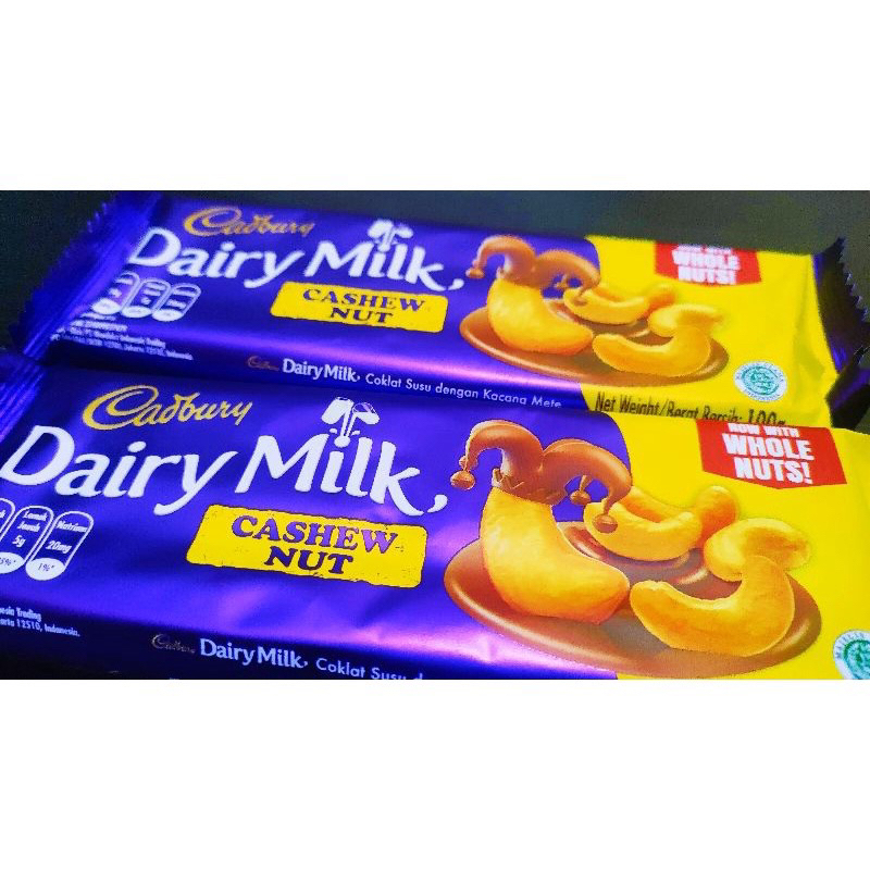 ‼️PROMO BANGET‼️ Coklat Diarymilk chesew nut 100gr(100% original)