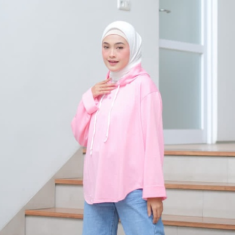 KALILA - DEZE HOODIE OVERSIZE Jaket Hoodie OVERSIZE Sweater Pria Wanita Baby Terry